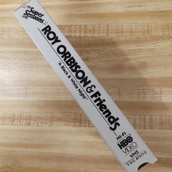 Roy Orbison and Friends A Black and White Night 1988 VHS Super Session T Bone VG - Picture 4 of 9